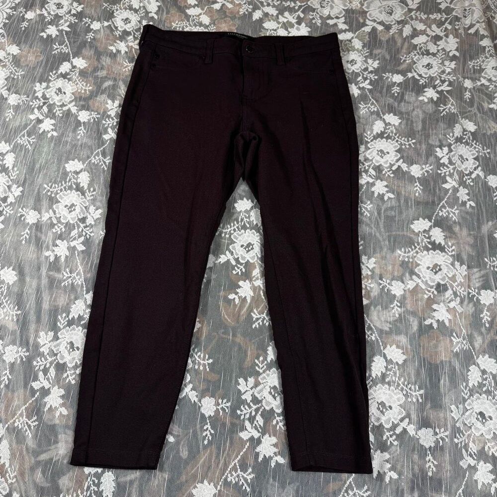 Liverpool Los Angeles Petite Slim Trouser Pant – Deep Plum/Eggplant | Size 10/30